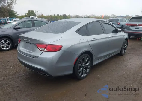 2015 Chrysler 200 S из США, поврежденный, VIN 1C3CCCBB3FN682618